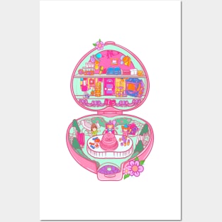 Polly Pocket Happy Birthday Party Posters and Art